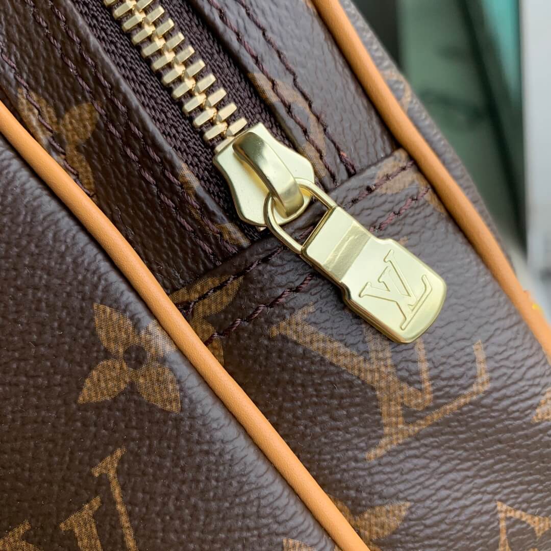 m45236 double layer camera bag 15cm monogram unisex