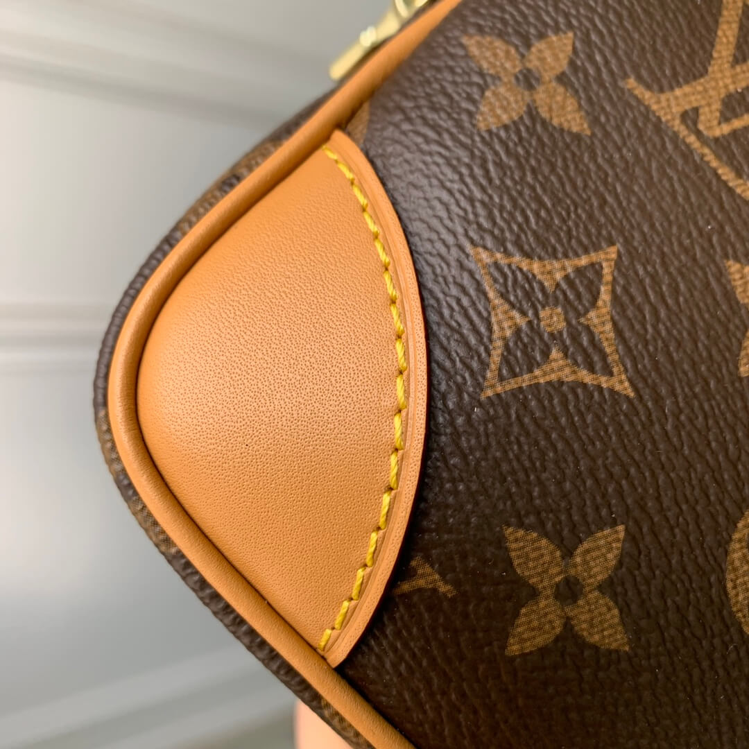 m45236 double layer camera bag 15cm monogram unisex