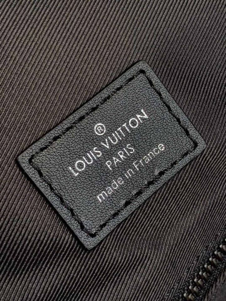 m45419 christopher pm montsouris 41cm silver black flower cowhide real leather