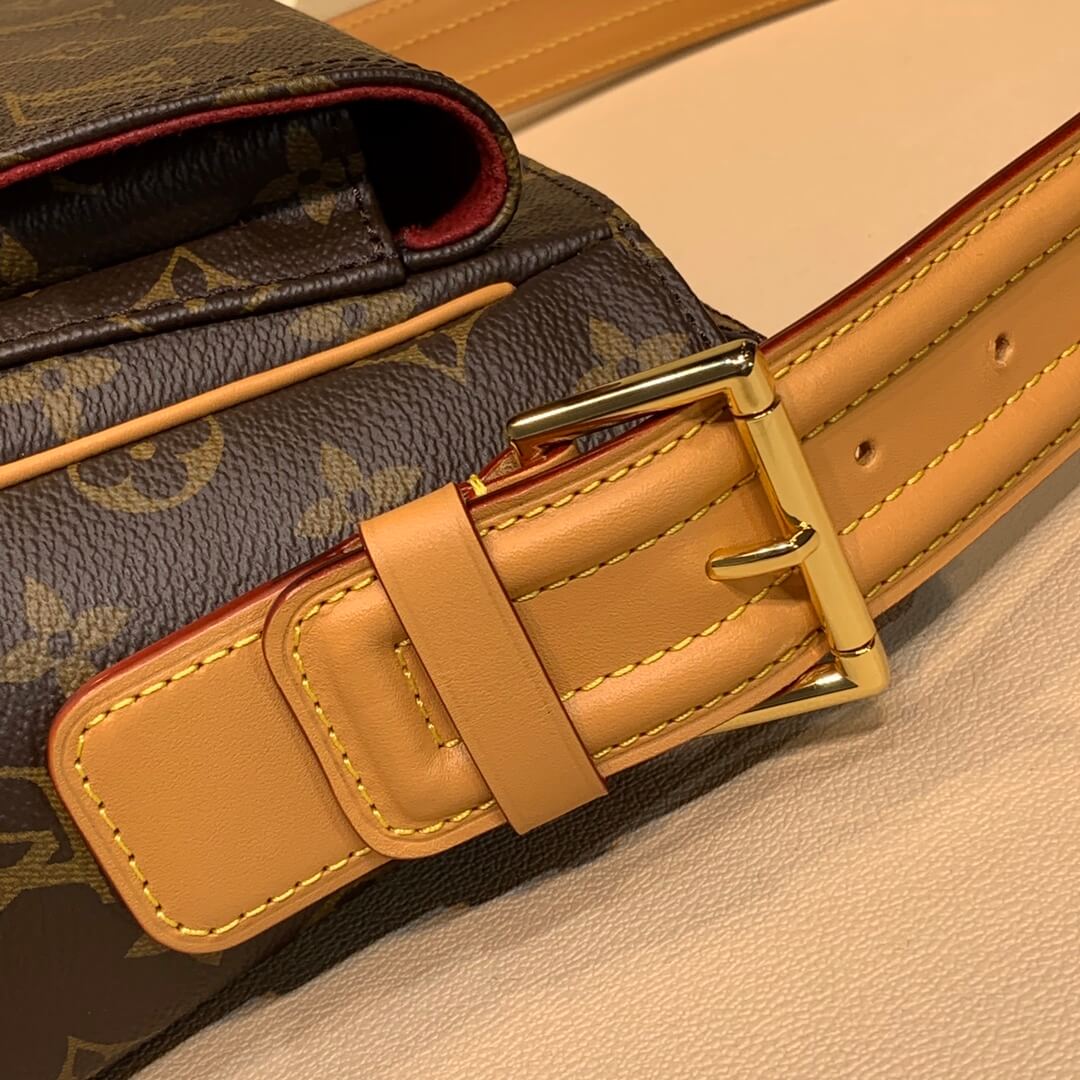 m45468 handbag subaxillary bag 32cm red