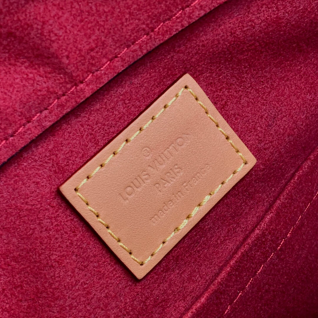 m45468 handbag subaxillary bag 32cm red