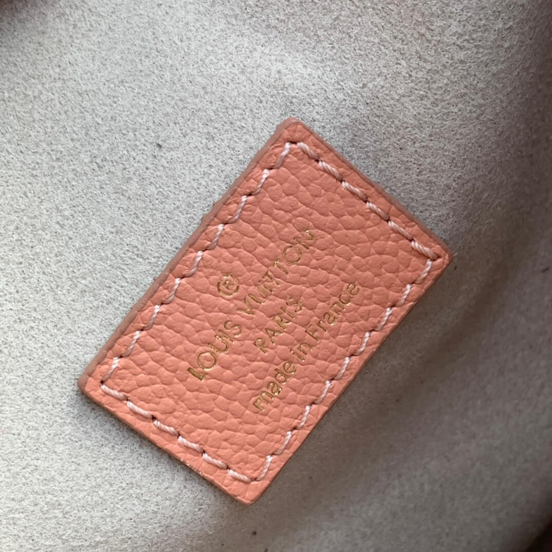 m45773 pochette metis monogram empreinte 25cm rose pink shoulder cross body bag brown