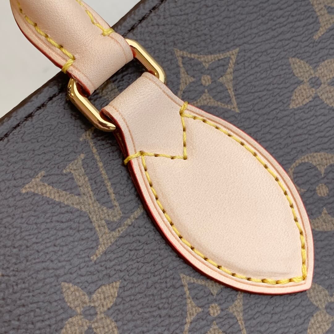 m45848 sac plat pm monogram 30cm cross body bags handbag shoulder bag inside red