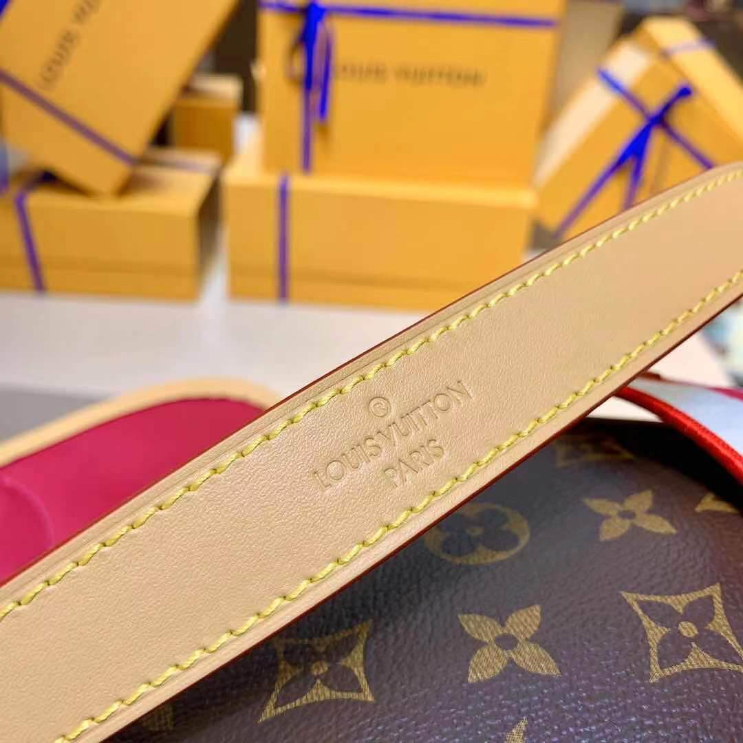 m46049 diane ubaxillary bag houlder bag cross body bags 25cm rose red