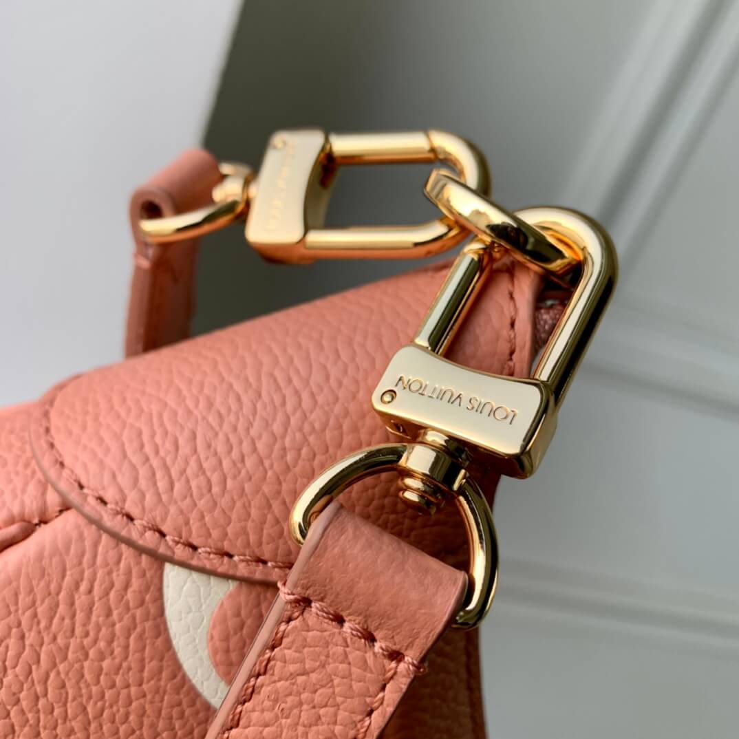 m46091 bagatelle bb monogram empreinte 22cm rose pink shoulder bag cross body bags subaxillary bag
