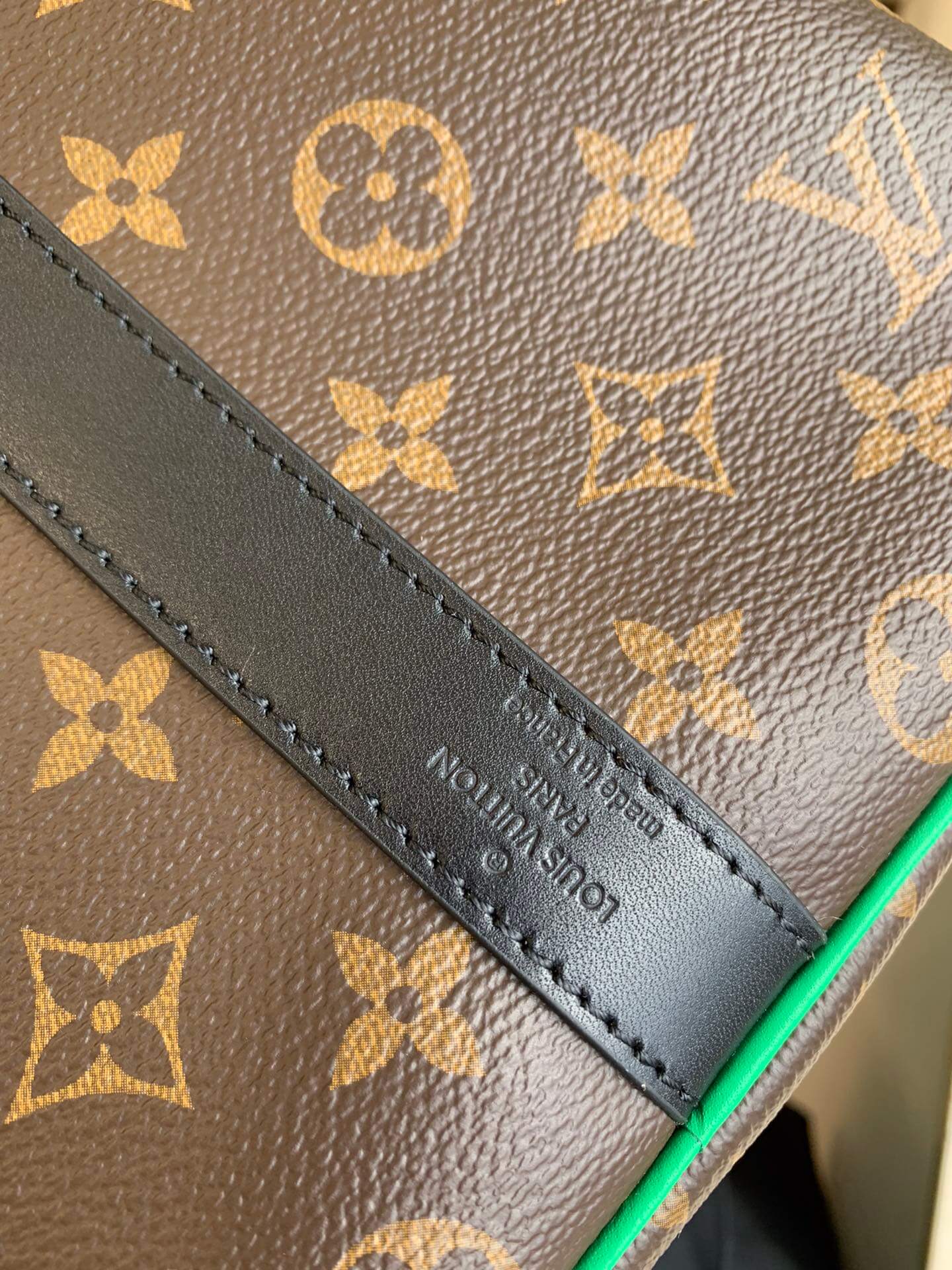 m46259 keepall bandouliere 50 brown mens bag travel bag handbag cross body bags