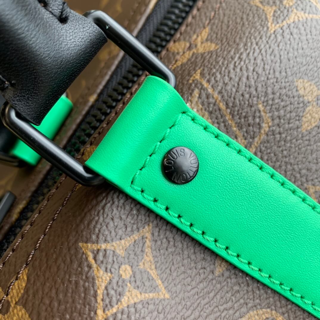 m46259 keepall bandouliere 50 brown mens bag travel bag handbag cross body bags