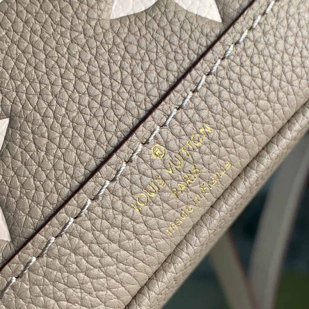 m46291 nano noe monogram 16cm white shoulder bag bucket bag cross body bags handbag