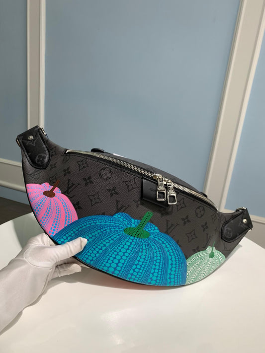 m46436 discovery discovery monogram shadow 47cm free shipping fanny pack x yk maxi bumbag monogram eclipse reverse coated canvas with colorful pumpkin print