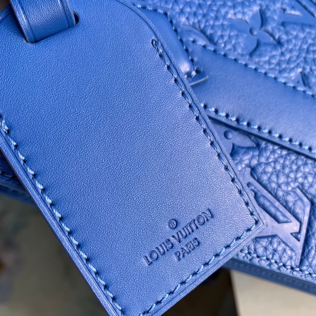 m46453 sac plat monogram eclipse 19cm blue