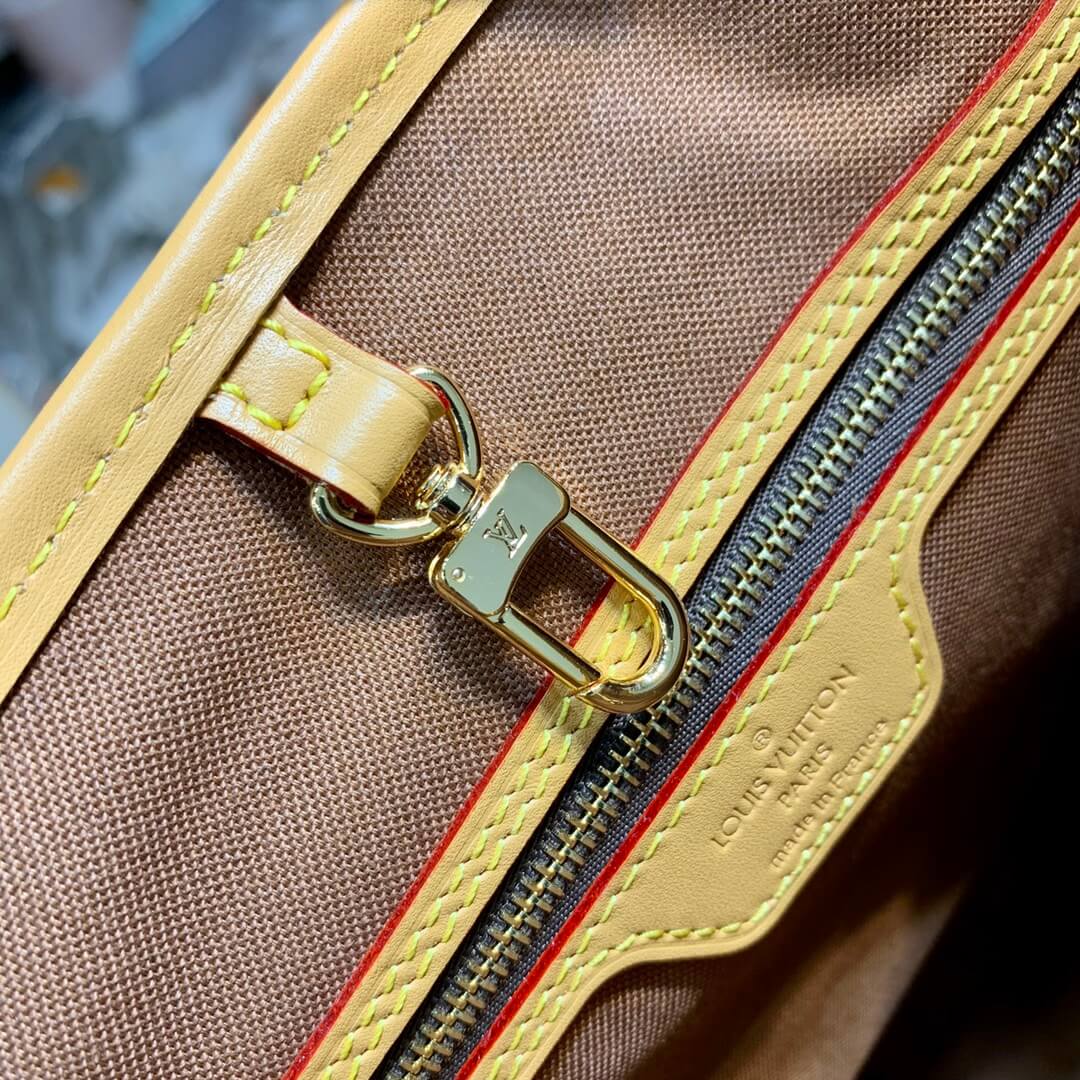 m51153 totes mm monogram 34cm yellow neverfull subaxillary bag clutch bags a4 shopping bag