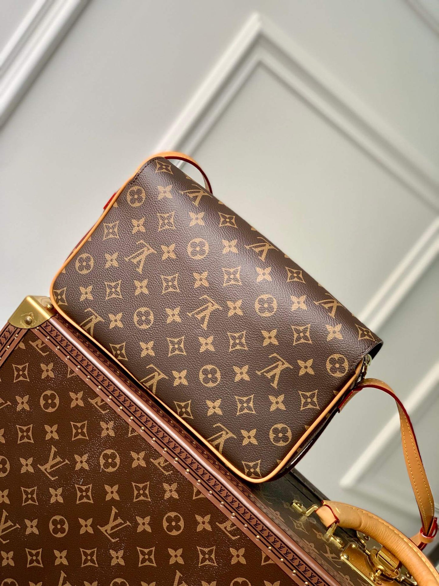 m51207 messenger bag monogram brown 28cm shoulder bag cross body bags man bag mens bag