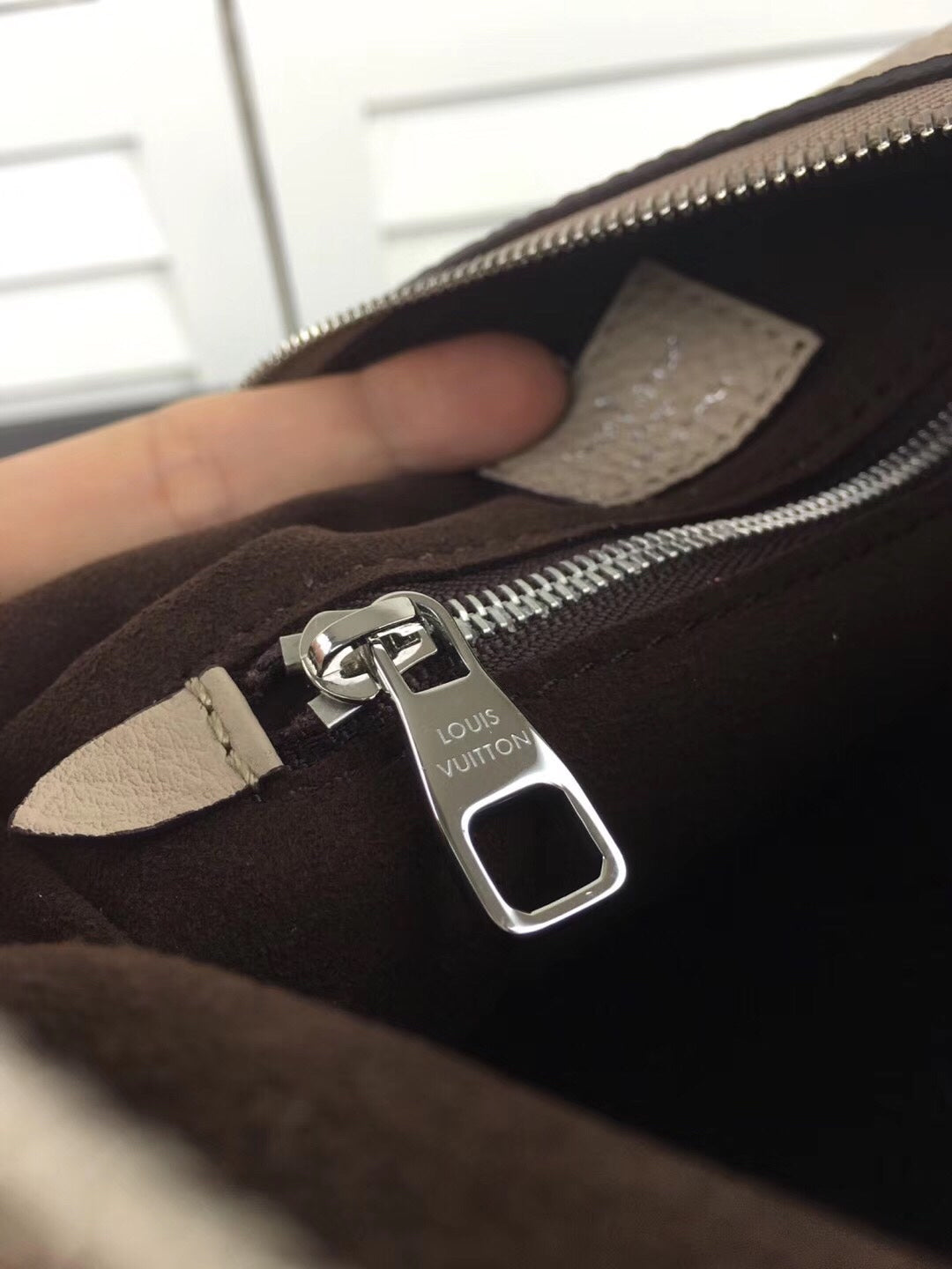 m51223 babylone bb 20cm grey handbag subaxillary bag shoulder bag cross body bags