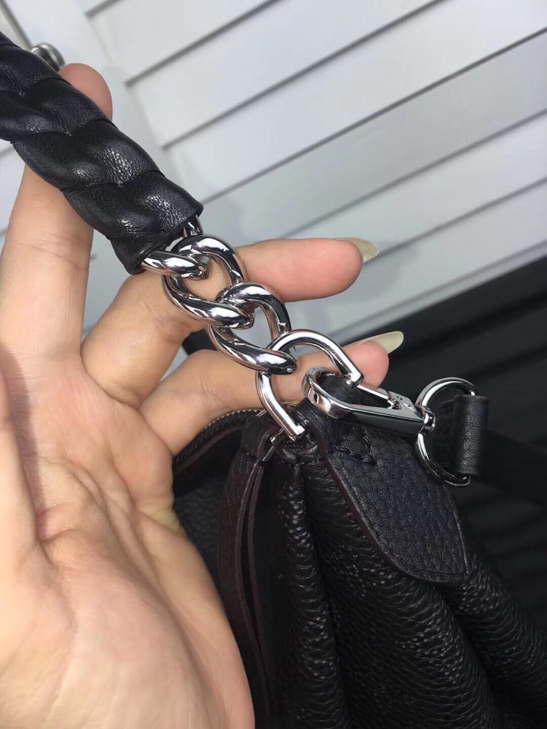 m51223 babylone bb 20cm lambskin black m51224 handbag subaxillary bag shoulder bag cross body bags