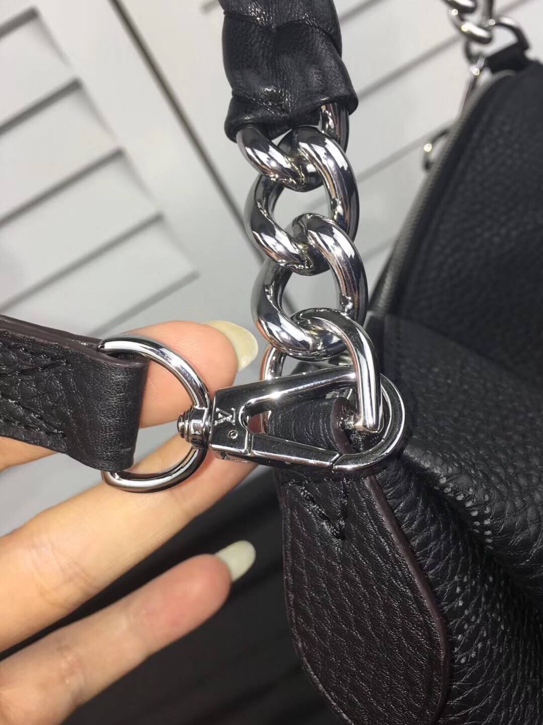 m51223 babylone bb 20cm lambskin black m51224 handbag subaxillary bag shoulder bag cross body bags