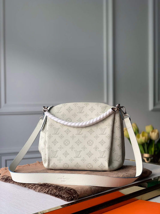 m51223 babylone bb 20cm lambskin dirty white m51224 handbag subaxillary bag shoulder bag cross body bags
