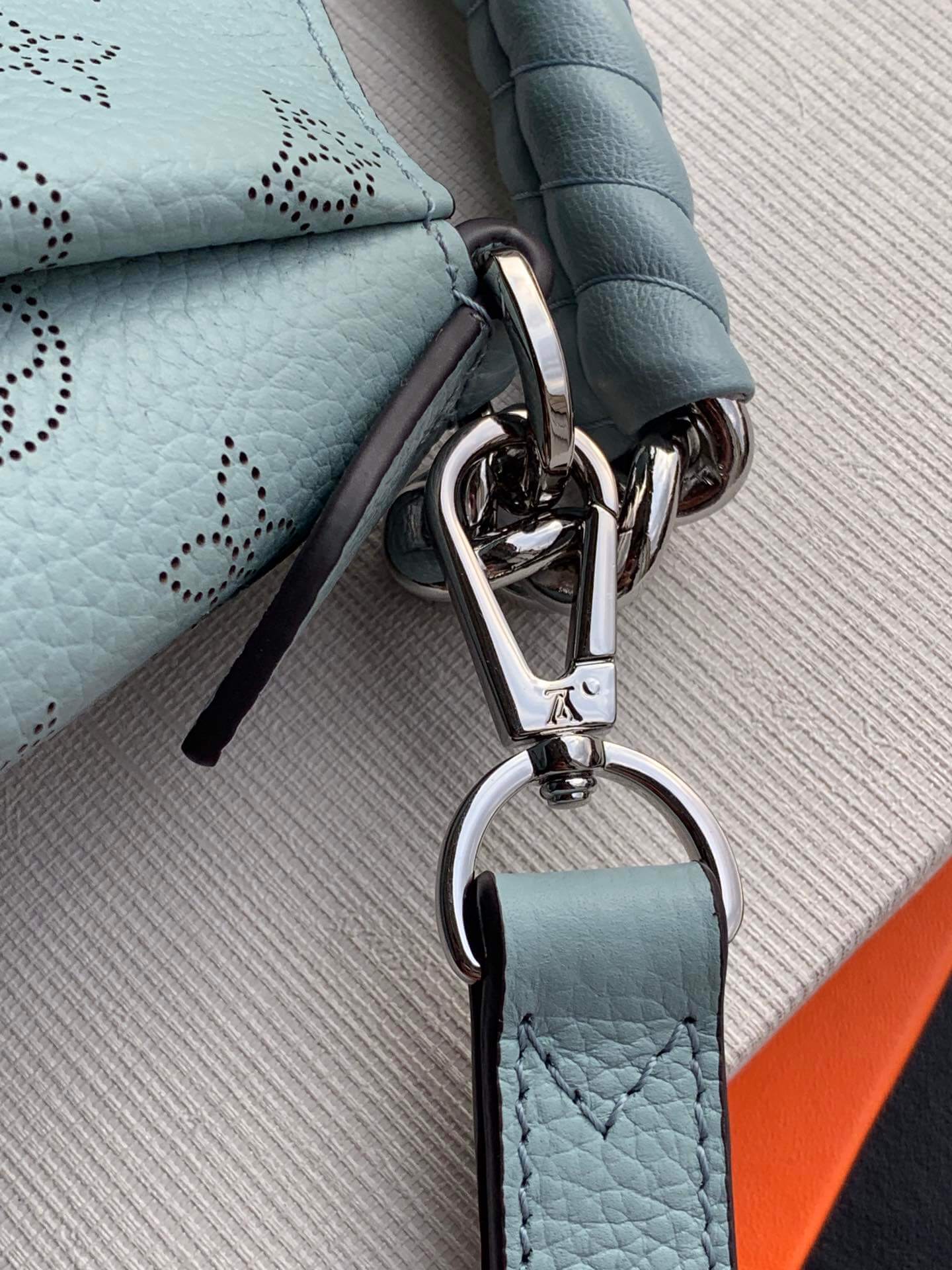 m51223 babylone bb 20cm lambskin green m51224 handbag subaxillary bag shoulder bag cross body bags