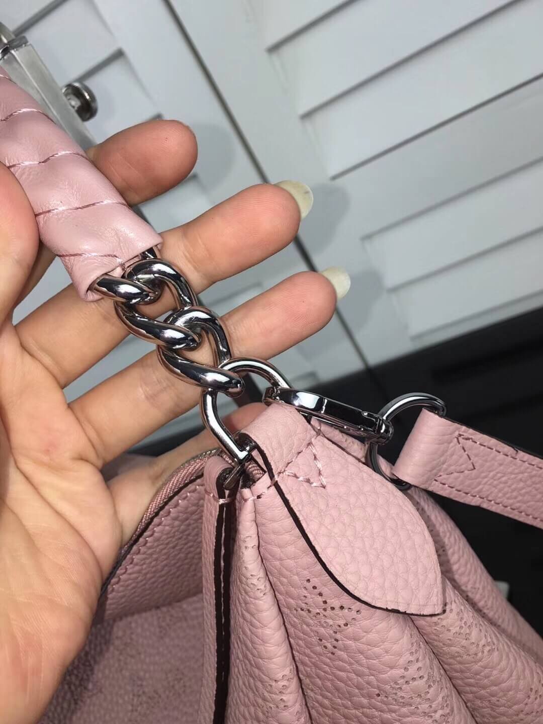 m51223 babylone bb 20cm lambskin pink m51224 handbag subaxillary bag shoulder bag cross body bags