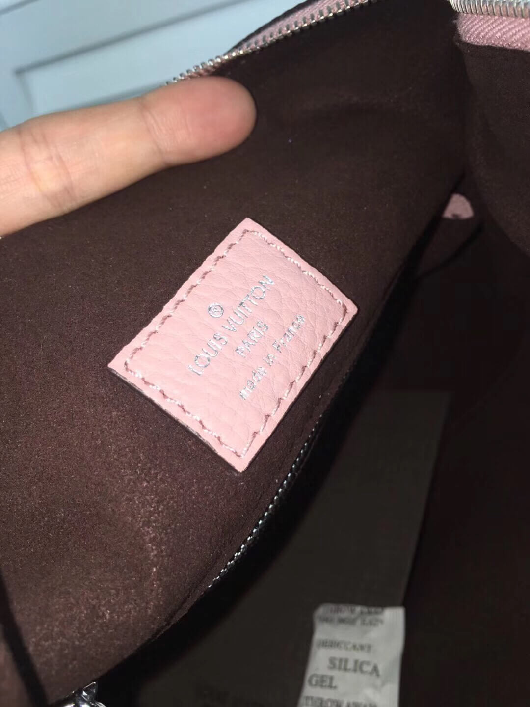 m51223 babylone bb 20cm lambskin pink m51224 handbag subaxillary bag shoulder bag cross body bags