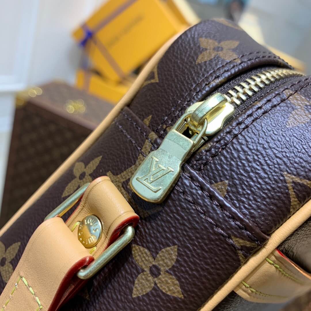 m51274 vintage mm monogram 27cm yellow shoulder bag cross body bags