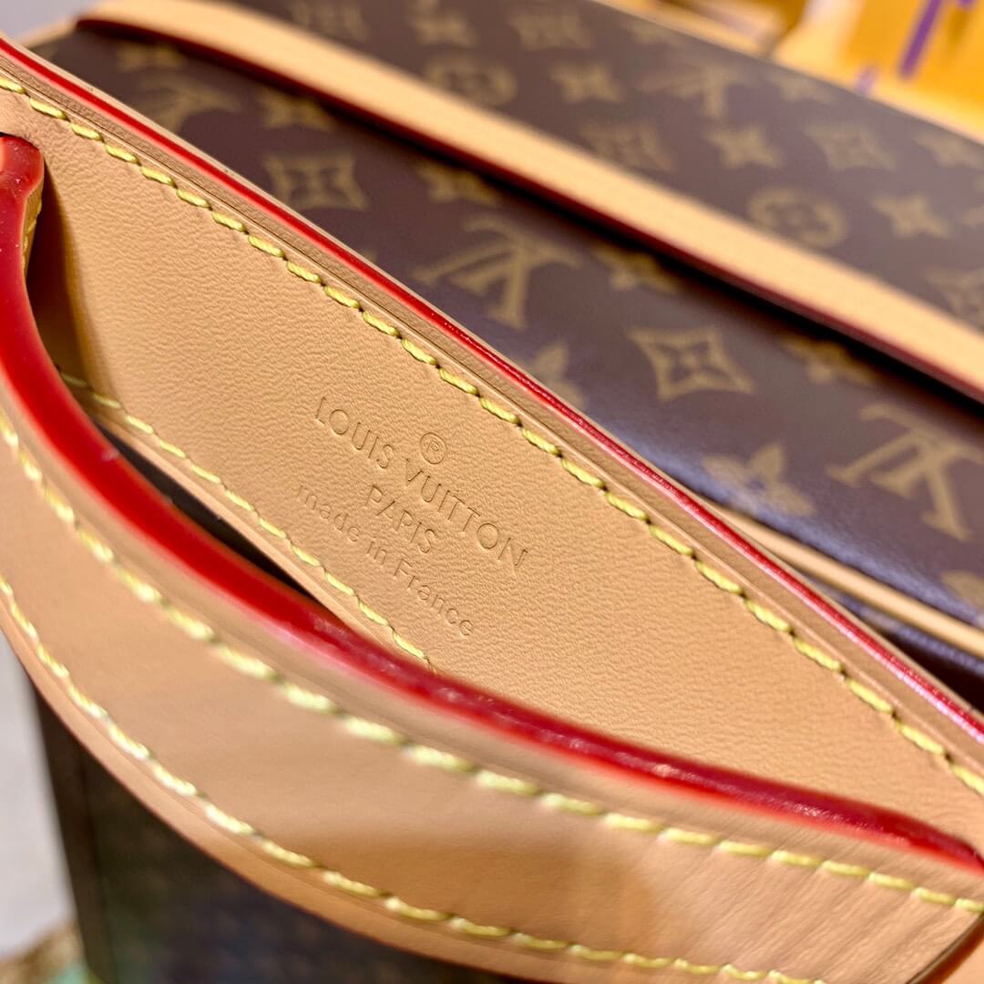 m51274 vintage mm monogram 27cm yellow shoulder bag cross body bags