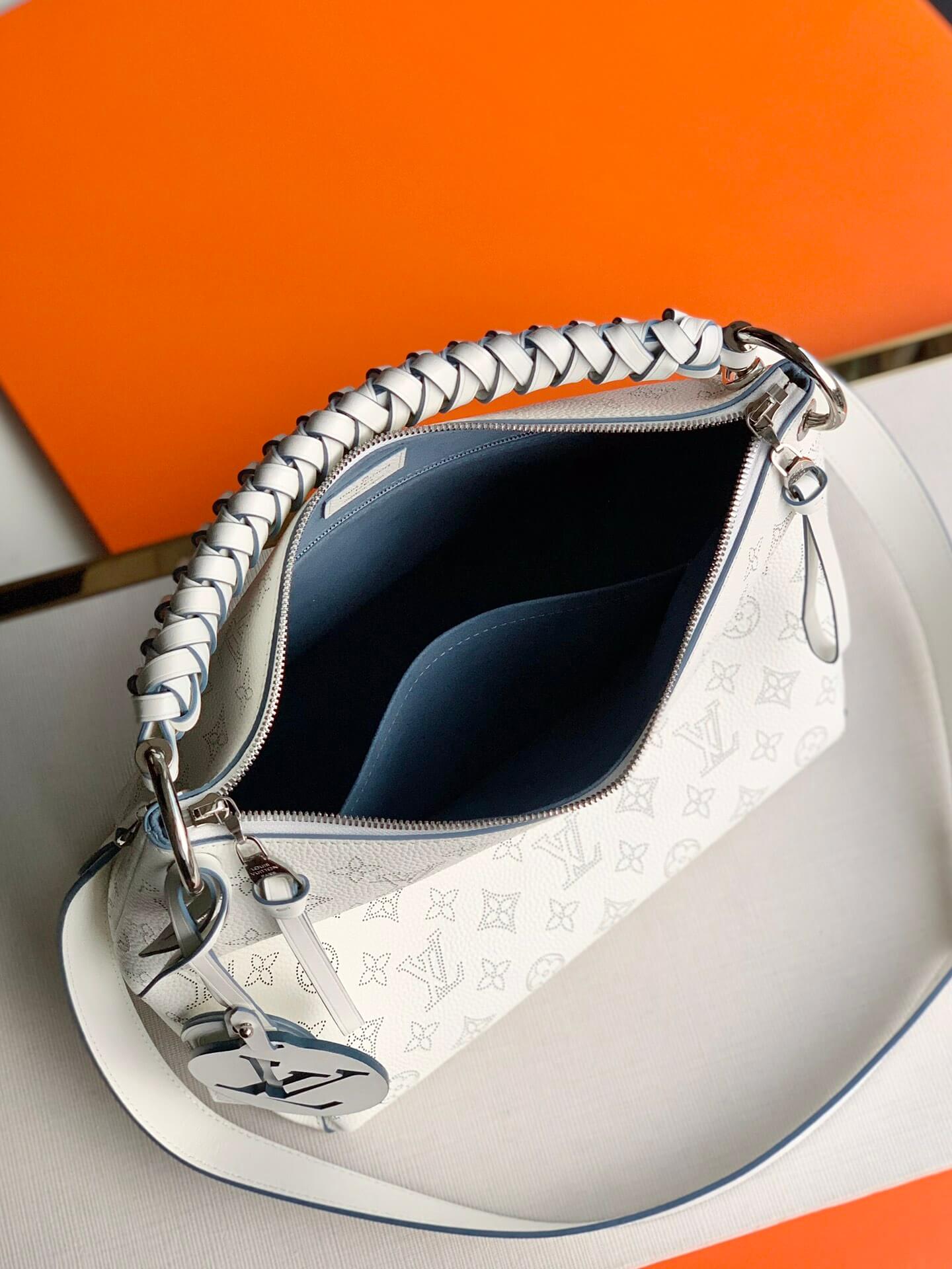 m56201 babylone bb 32cm lambskin white m51224 handbag subaxillary bag shoulder bag cross body bags