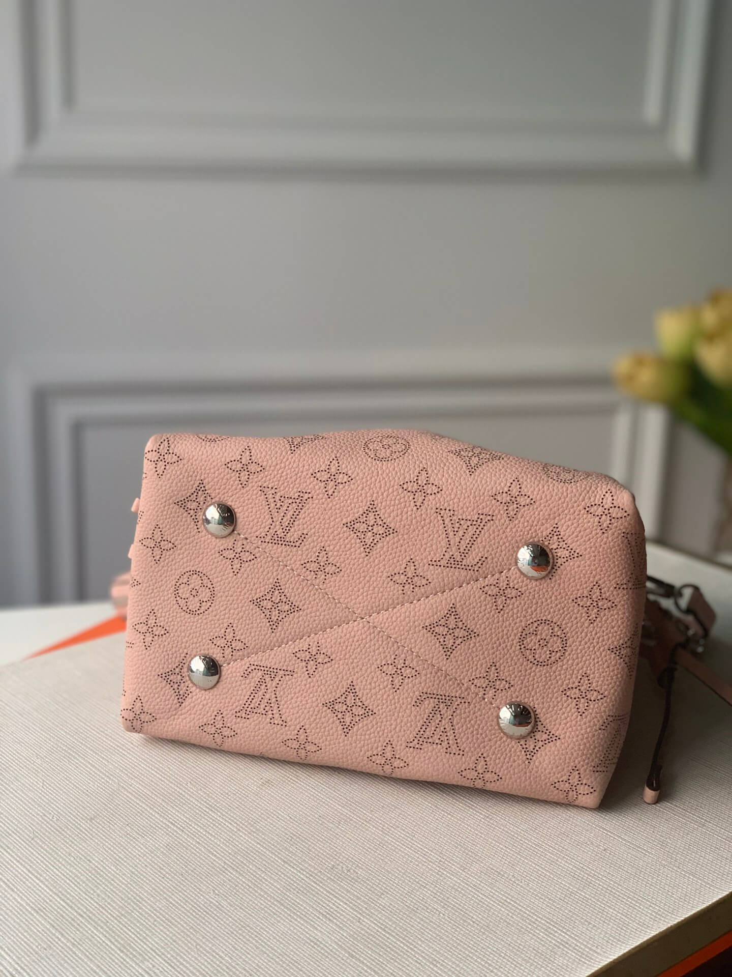 m57068 bella bucket bag monogram 19cm pink handbag shoulder bag cross body bags beaubourg hobo