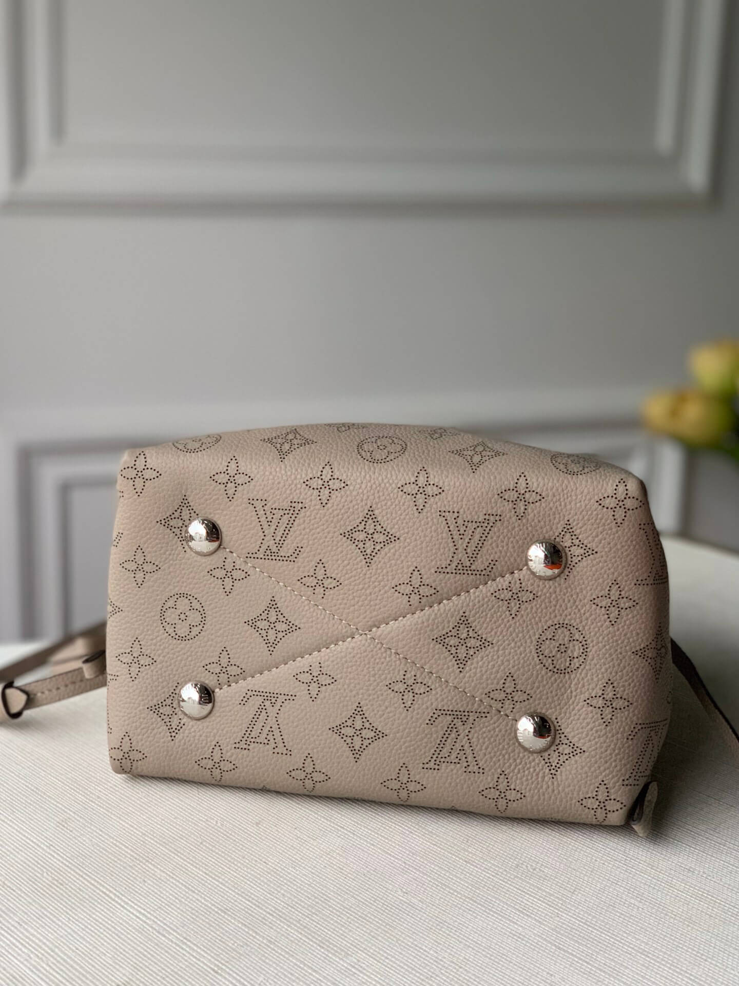 m57201 bella bucket bag monogram 19cm grey m57201 babylone bb handbag shoulder bag cross body bags beaubourg hobo