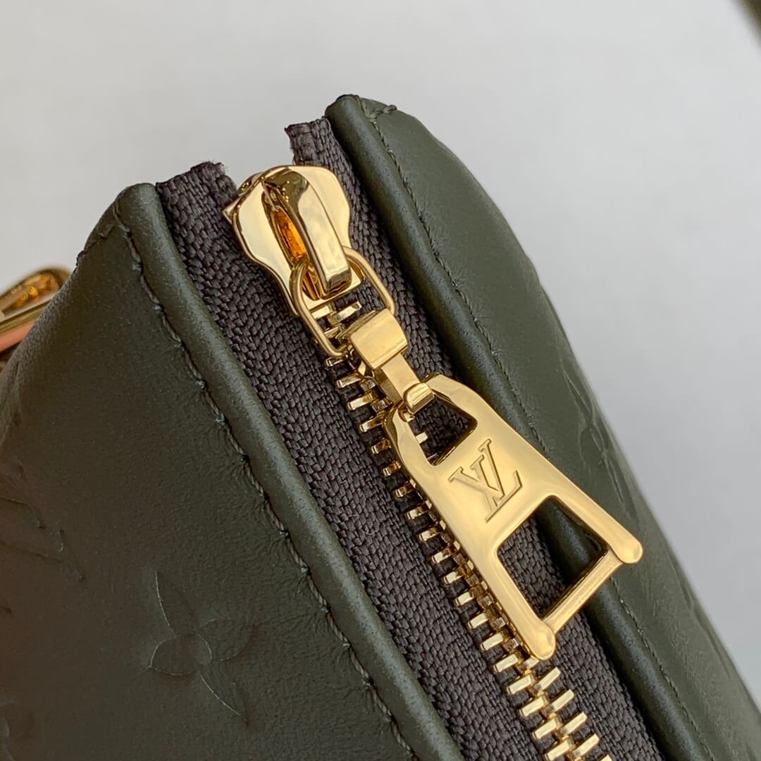 m57796 coussin bb monogram 21cm blackish green