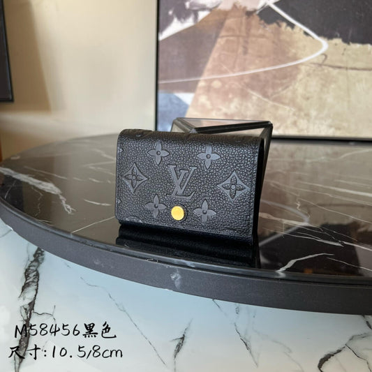 m58456 wallet card holder 10 5cm black