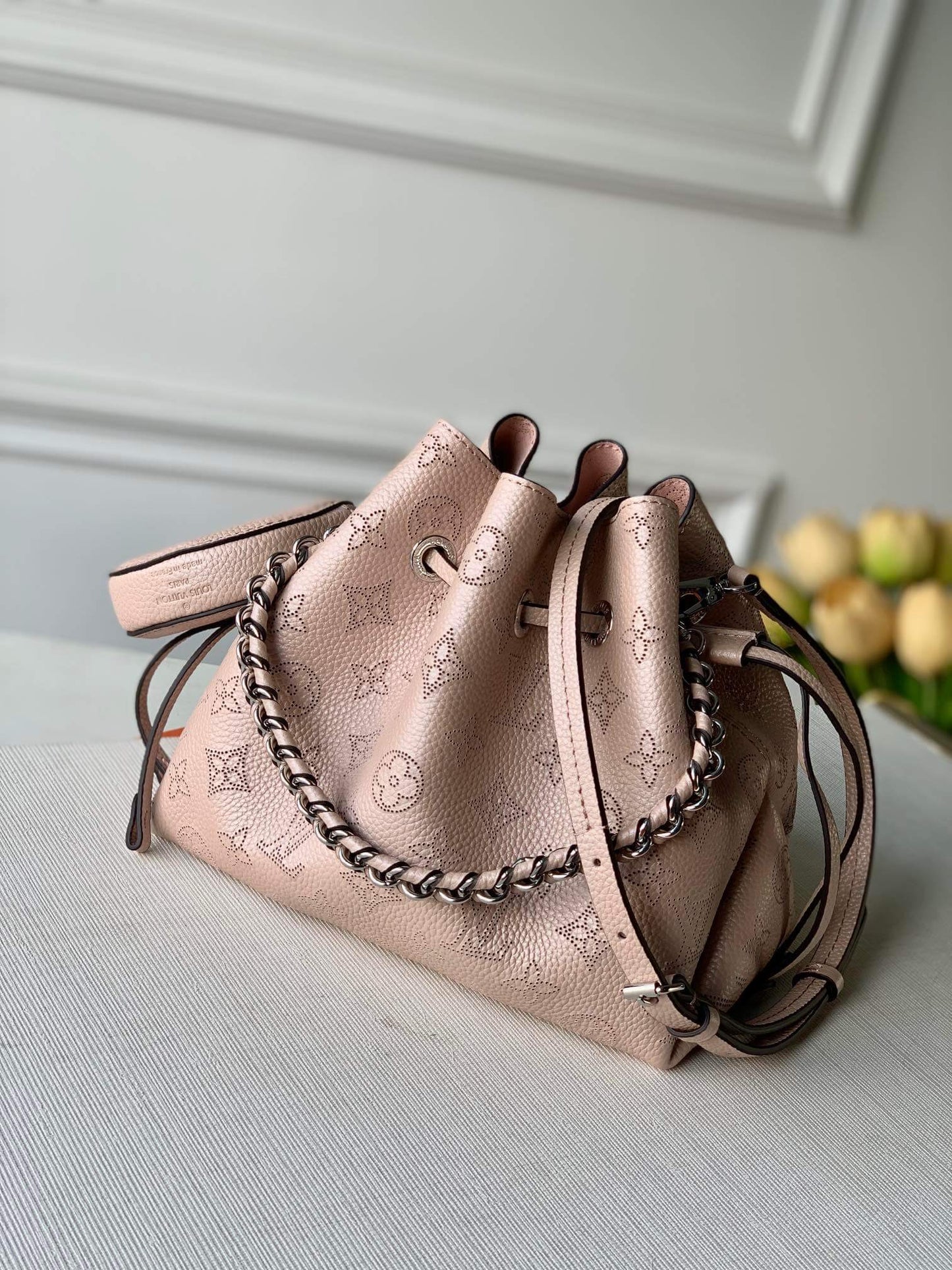 m58792 beaubourg hobo pm shellfish powder monogram 19cm m57201 babylone bb handbag shoulder bag cross body bags beaubourg hobo