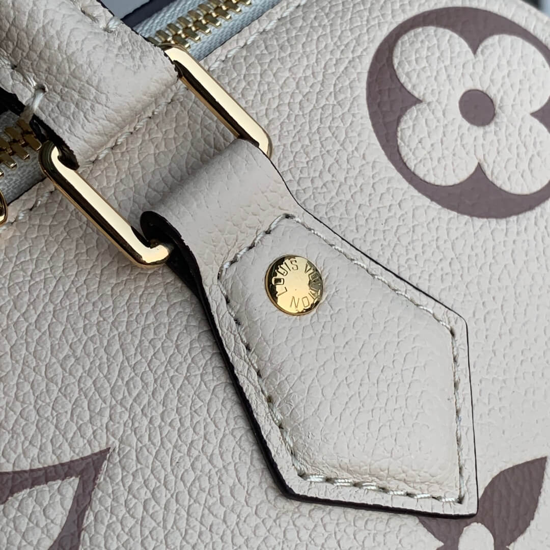 m58947 speedy bandouliere 25 monogram empreinte white
