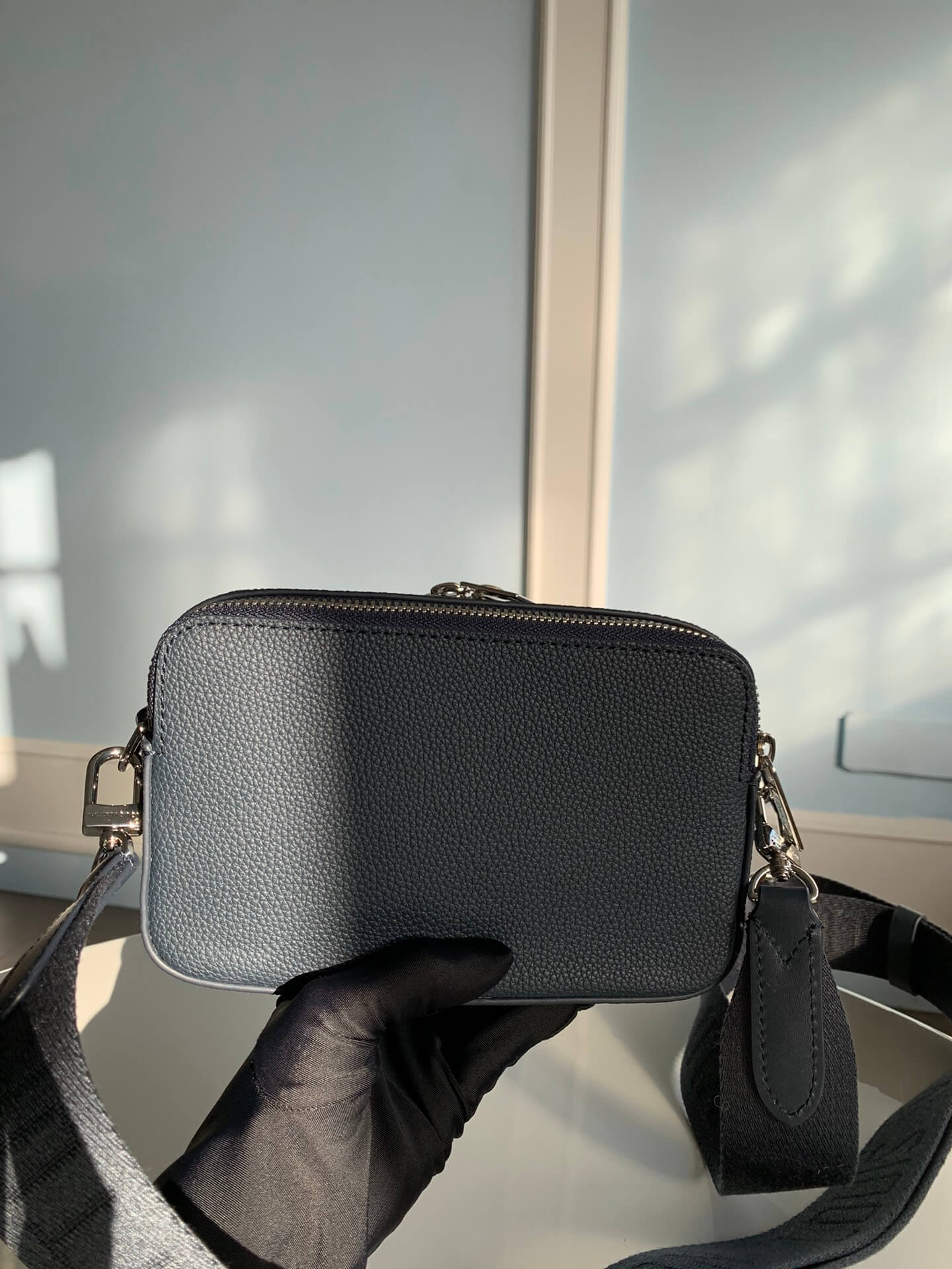 m59161 alpha wearable 18 5cm blue shoulder bag cross body bags mens bag man bag