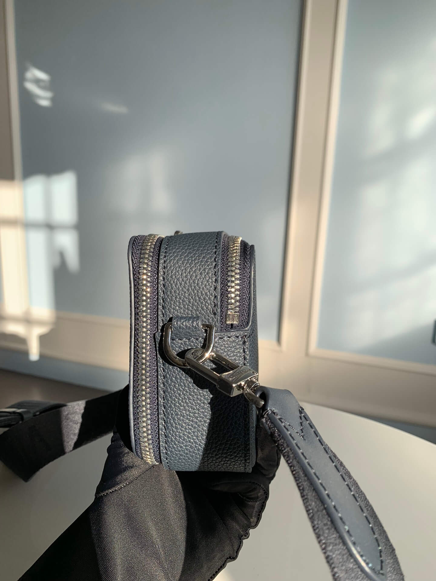 m59161 alpha wearable 18 5cm blue shoulder bag cross body bags mens bag man bag