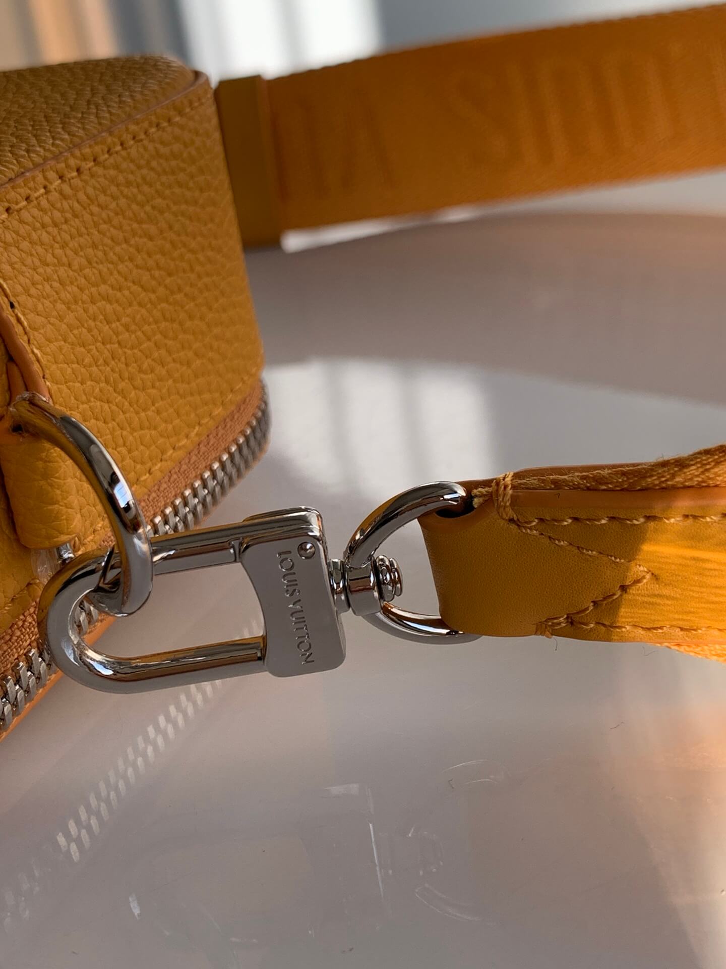 m59161 alpha wearable 18 5cm orange shoulder bag cross body bags mens bag man bag