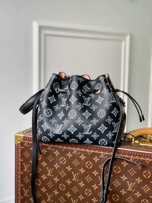 m59200 bella tote monogram 32cm black shoulder bag cross body bags