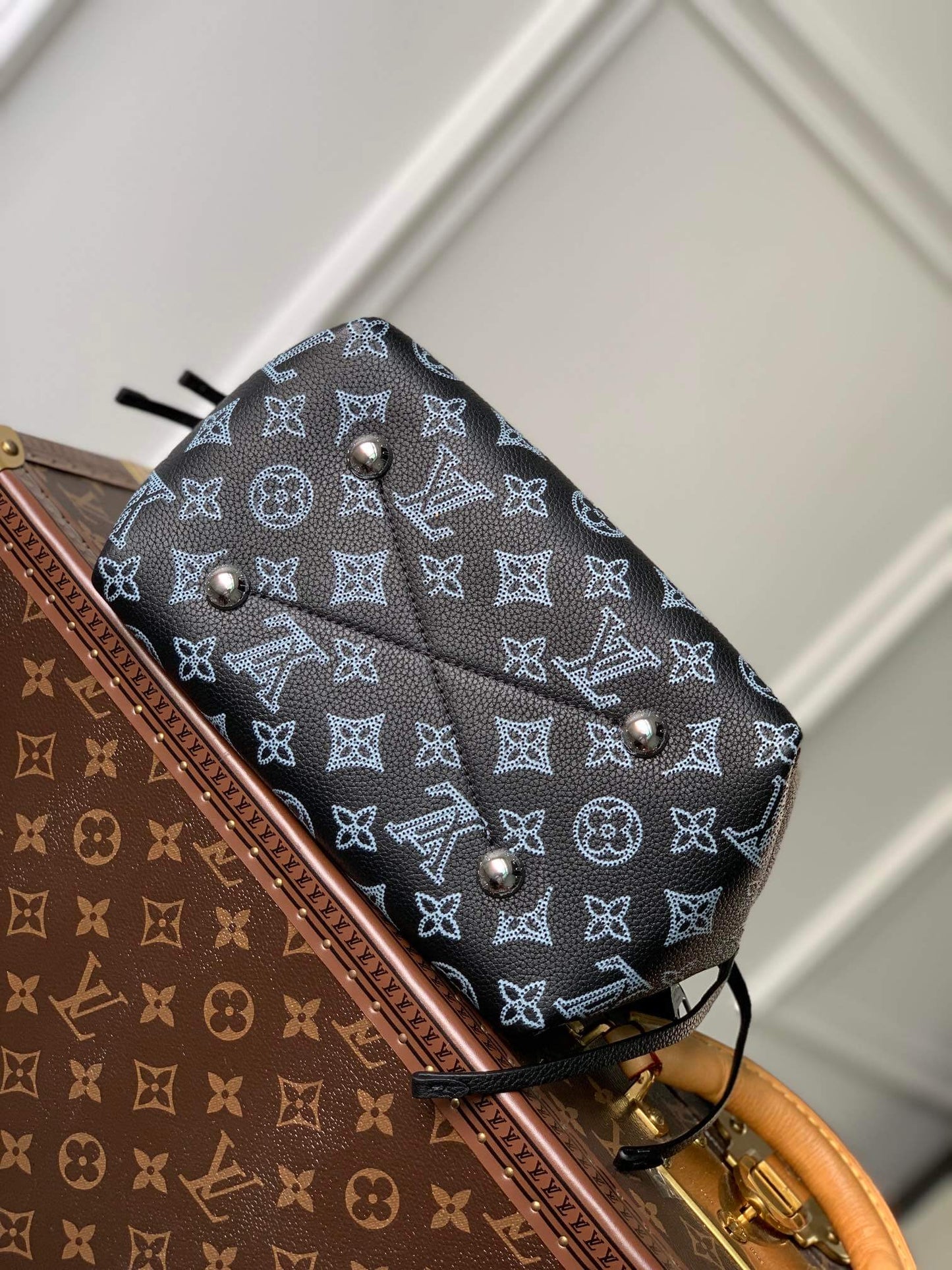 m59200 bella tote monogram 32cm black shoulder bag cross body bags