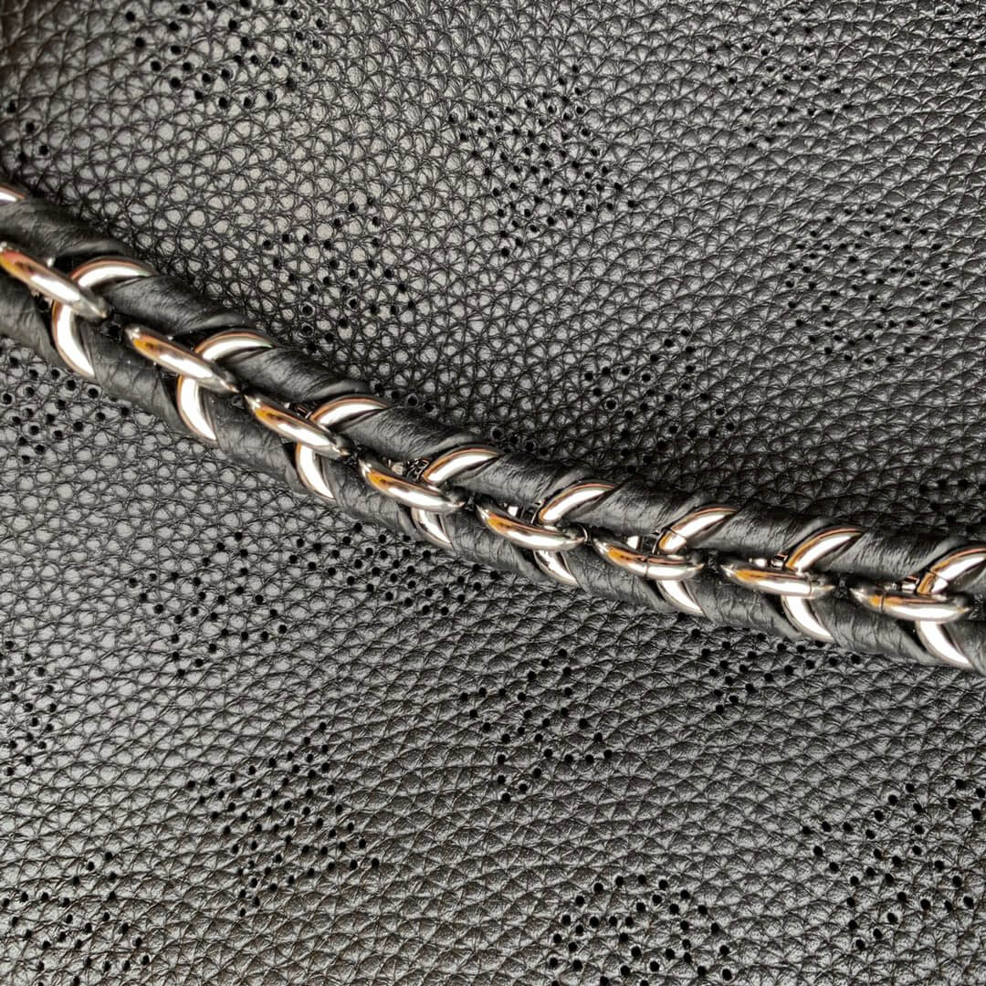 m59200 bella tote monogram 32cm black soft perforated cowhide shoulder bag cross body bags m59655 yellow orange