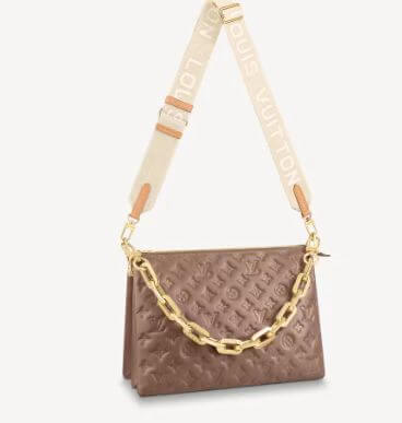 m59279 coussin mm 34cm m59277 pm 26cm monogram taupe
