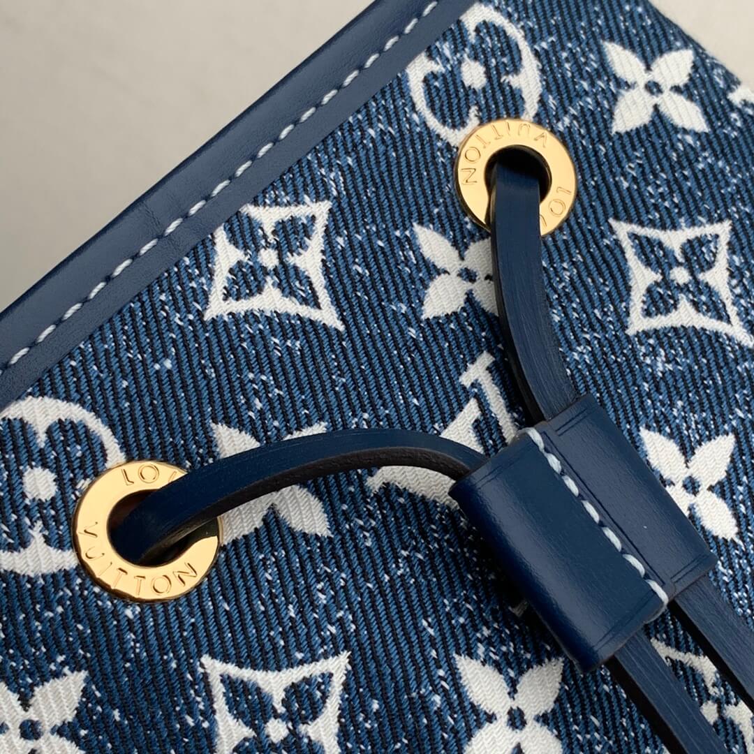 m59606 petit noe blue jeans monogram 25cm