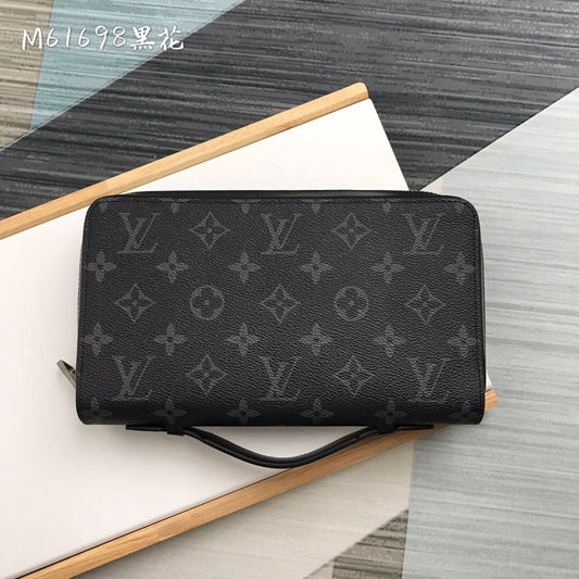 m61698 brazza clutch bag monogram wallet black mens bag man bag