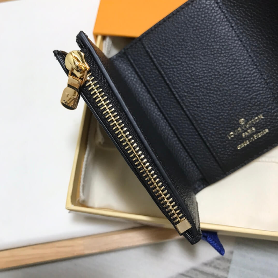 m62935 wallet monogram empreinte 9 5cm blue free shipping