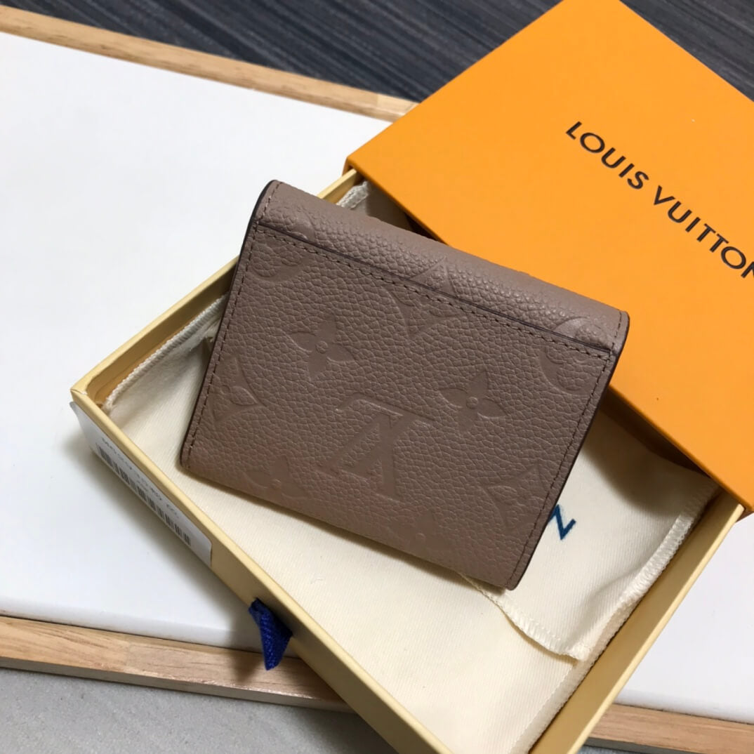 m62935 wallet monogram empreinte 9 5cm blue free shipping