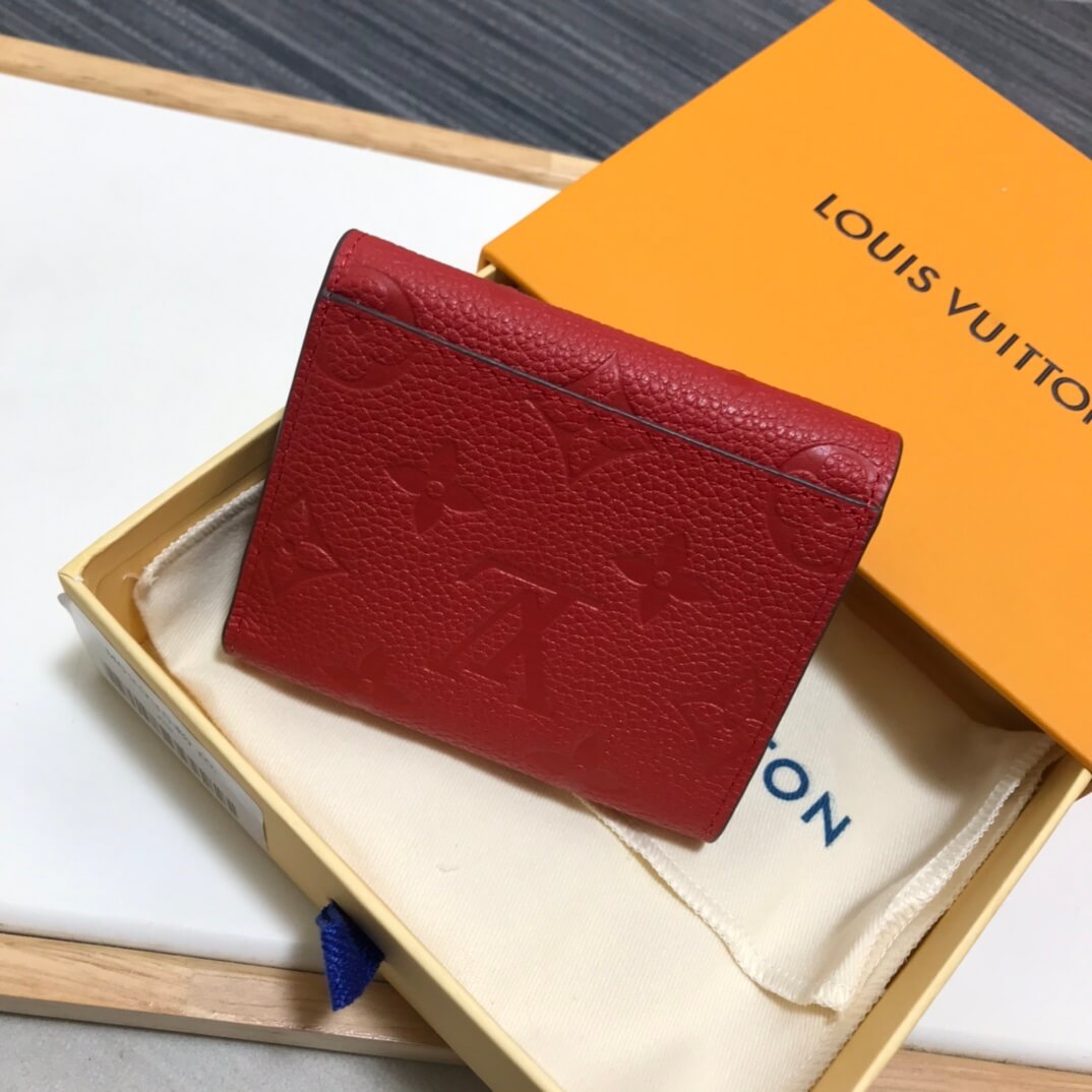 m62935 wallet monogram empreinte 9 5cm apricot free shipping