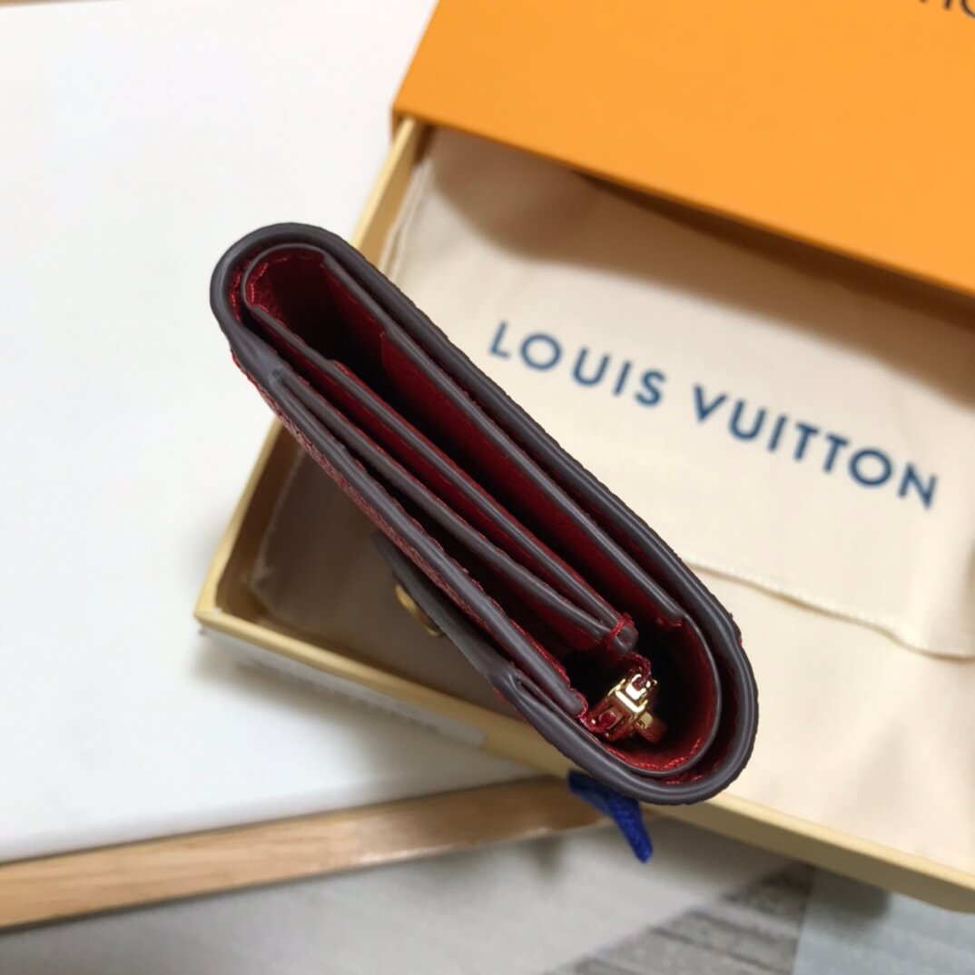 m62935 wallet monogram empreinte 9 5cm blue free shipping