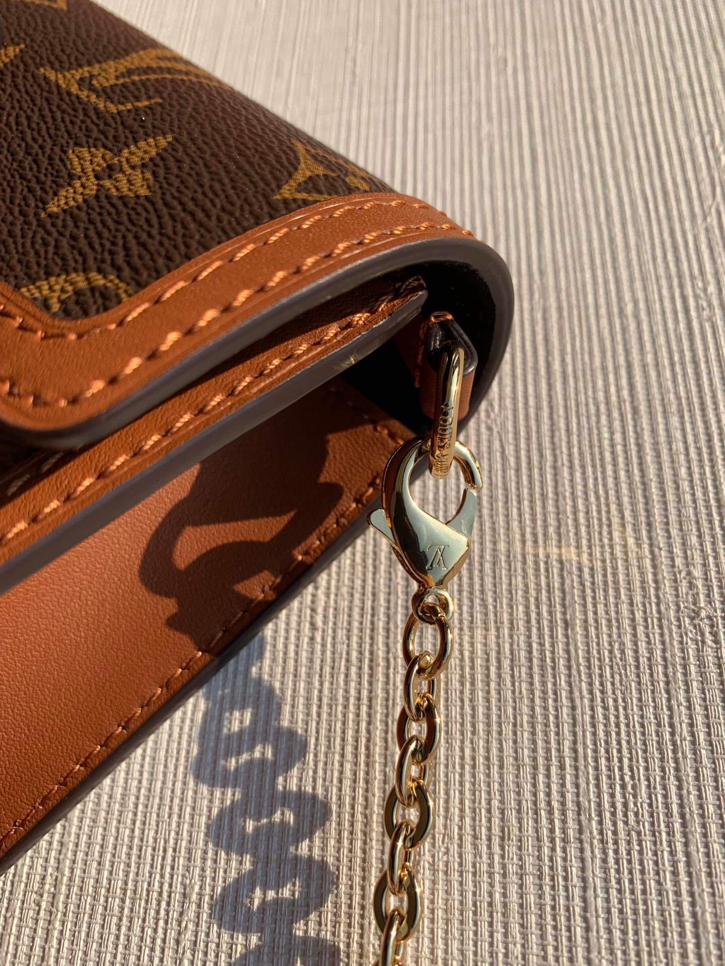 m68746 shoulder bag cross body bags yellow calfskin monogram reverse mini 19cm