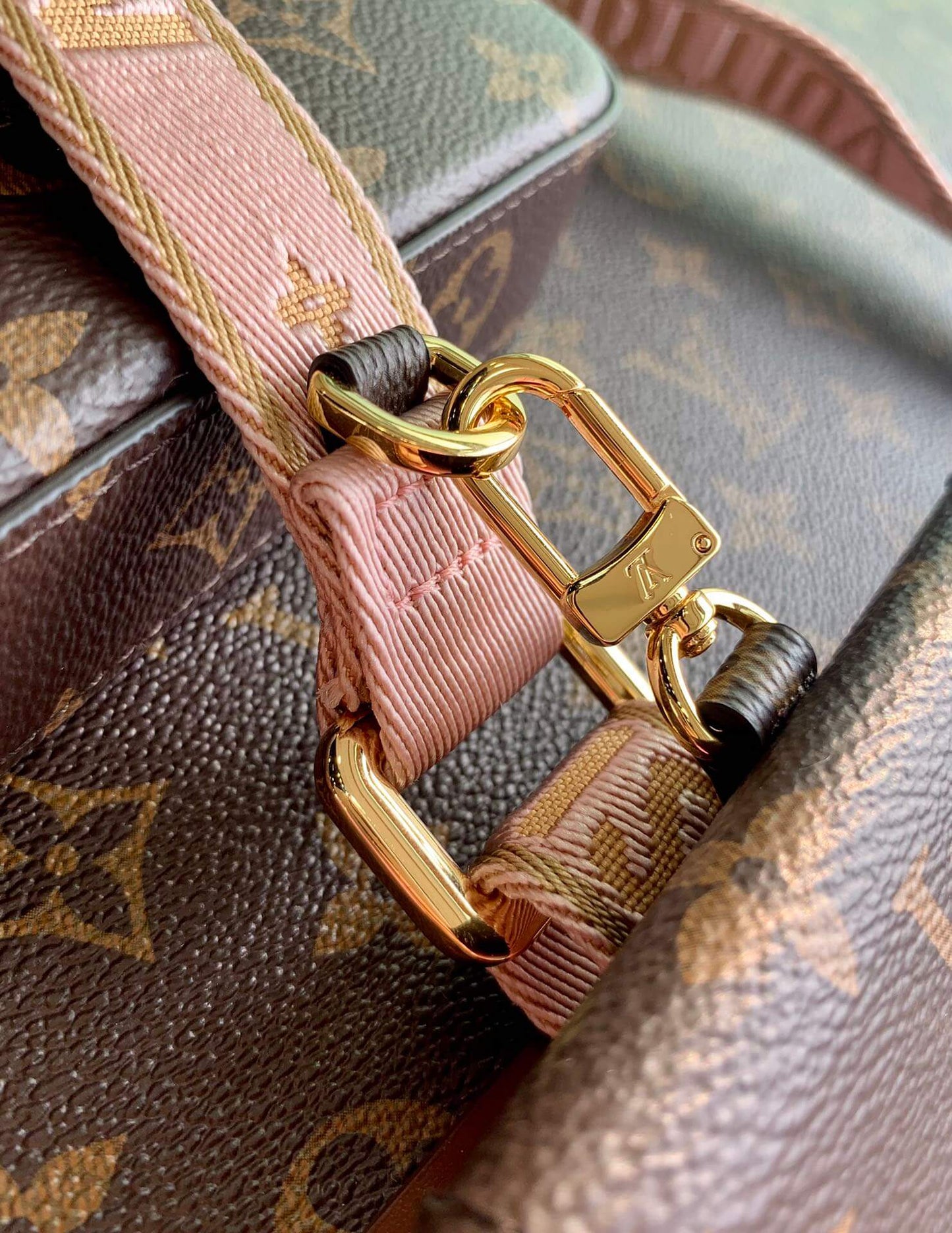 m80091 multi pochette felicie 17cm monogram coffee