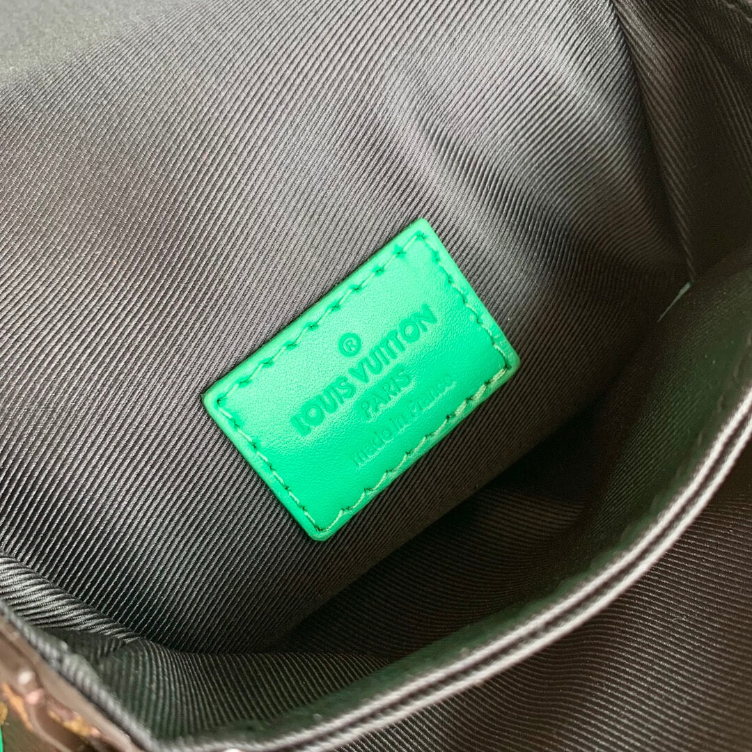 m81522 s lock vertical wearable green calfskin monogram macassar 12cm s lock vertical wearable shoulder bag cross body bags