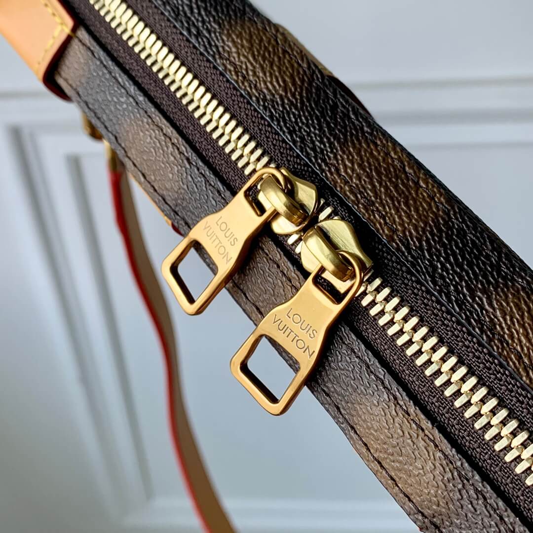 m81580 soft trunk blurry khaki monogram 22 5cm