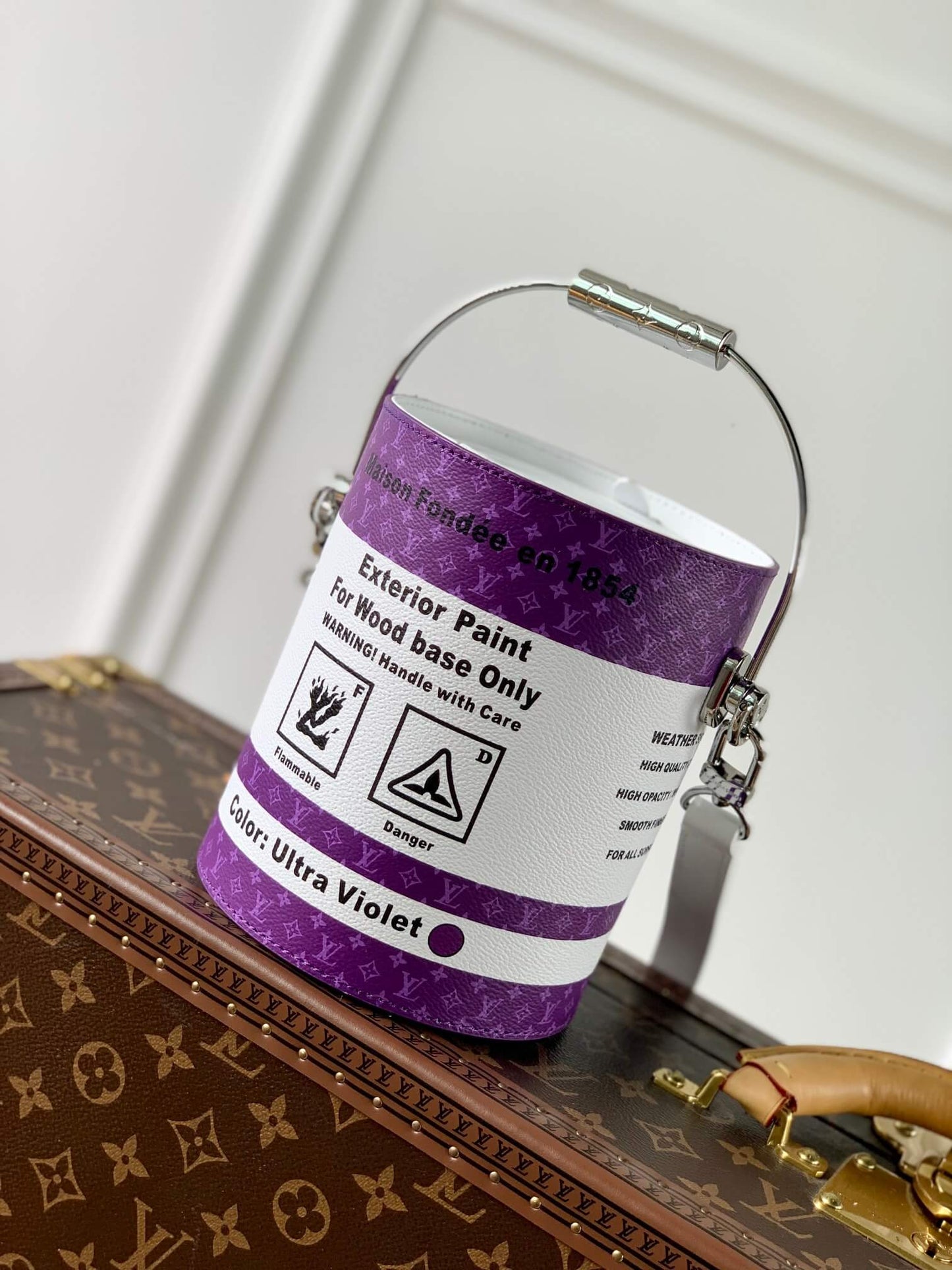 m81591 paint can purple virgil abloh 17 cm cross body bags